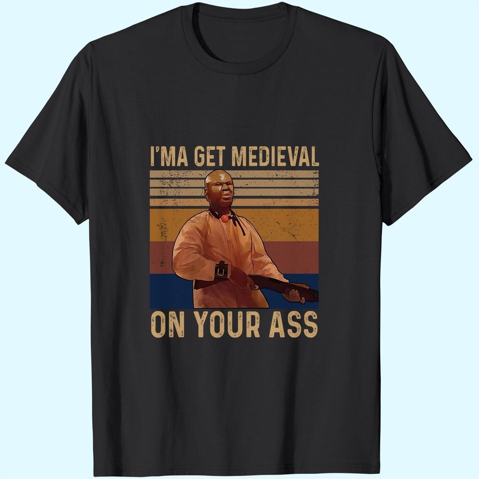 Marsellus Wallace I'ma Get Medieval On Your As Unisex Tshirt