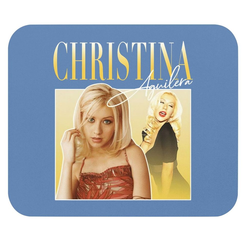 Christina Aguilera Vintage Mouse Pads