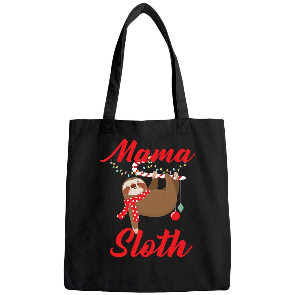 Sloth Christmas Family Matching Mama Bags
