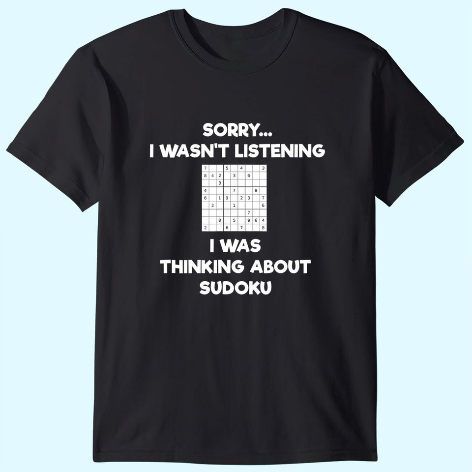 Sudoku Listening T Shirt