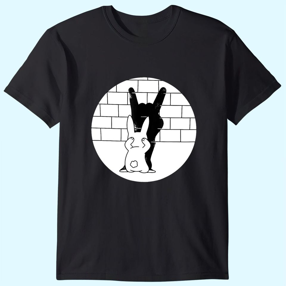 Rabbit Bunny Animal Shadow Puppet T-Shirt
