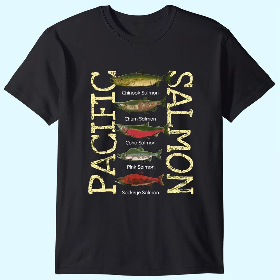 Pacific Salmon Fishing T-Shirt