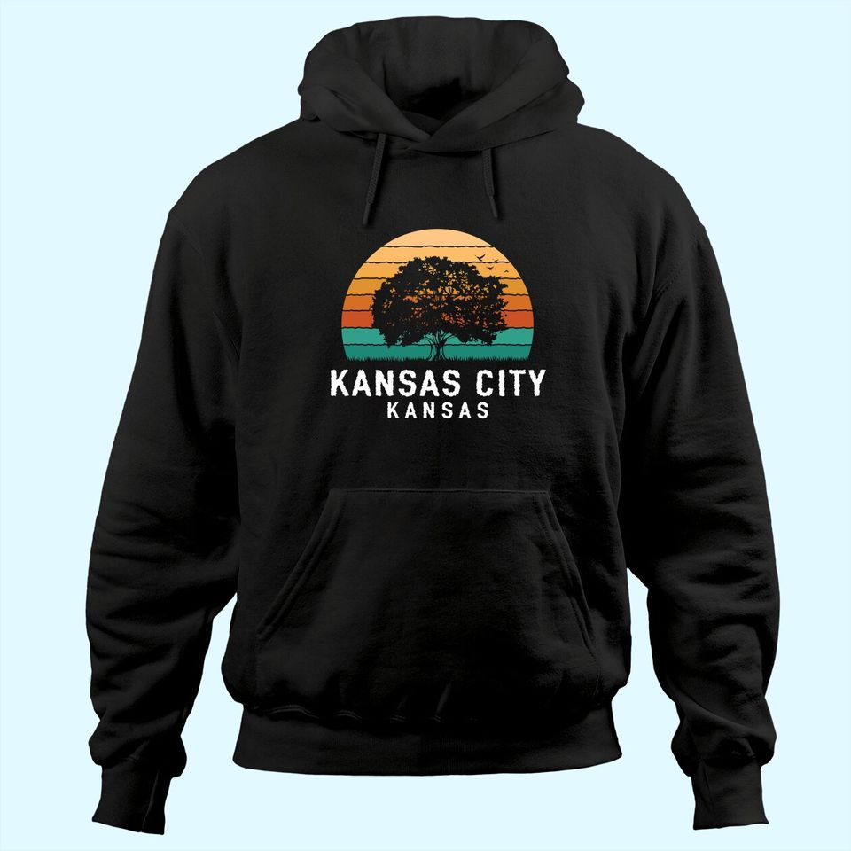 Kansas City Vintage Sunset Hoodie