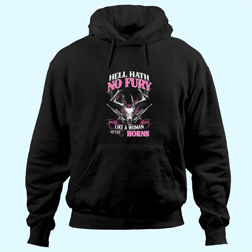 Hell Hath No Fury Like A Woman After Horns Hoodie