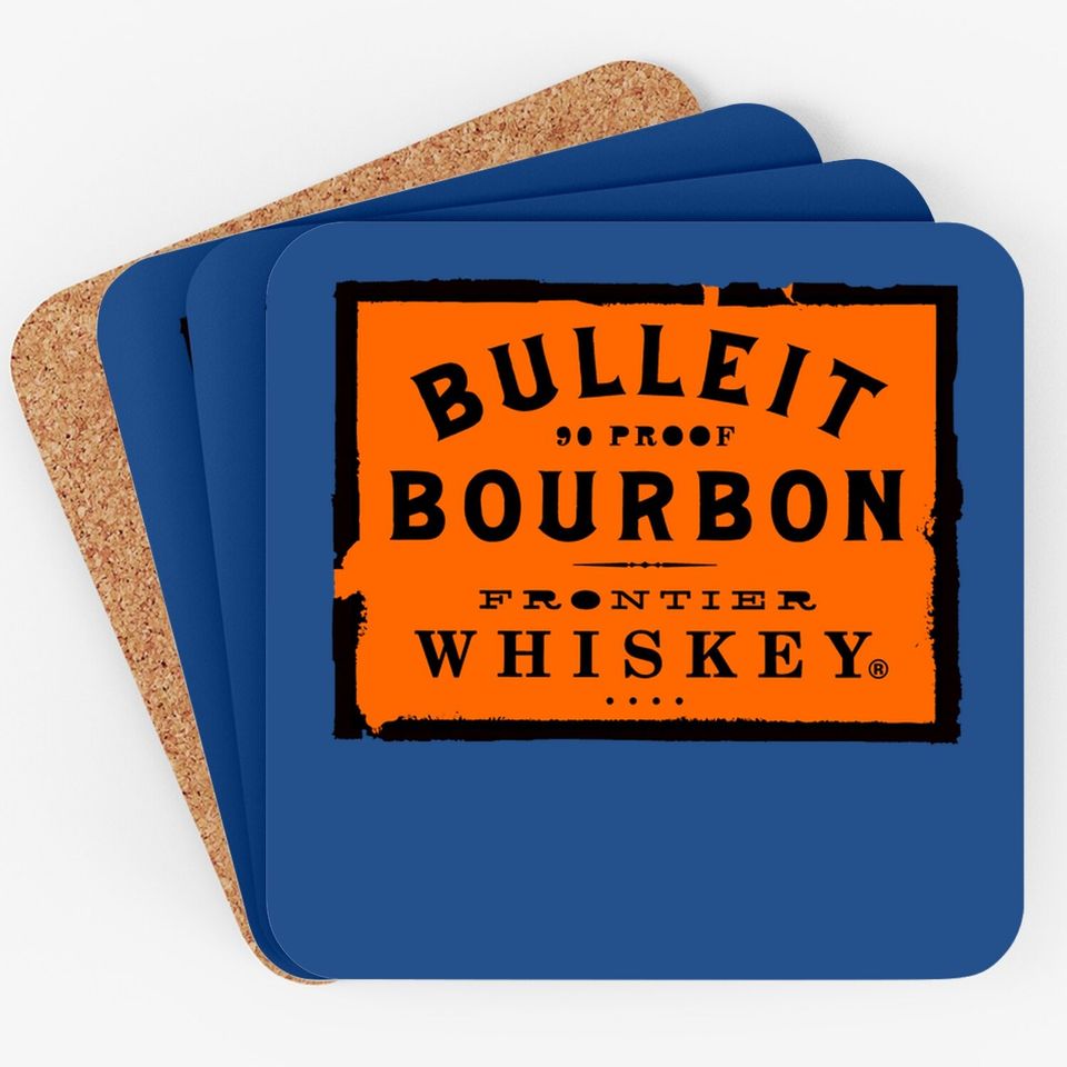 Bulleit Bourbon Frontier Whiskey Coaster Wine