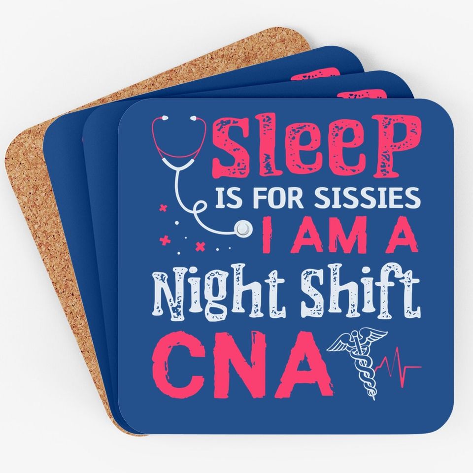 Cna Funny Certified Nursing Assistant Medical Nurse Coaster