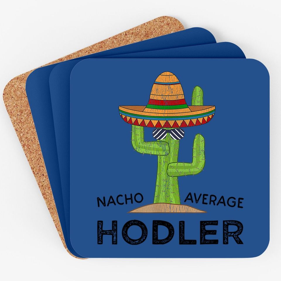 Crypto Trading Humor Gift | Funny Meme Bitcoin Investor Hodl Coaster