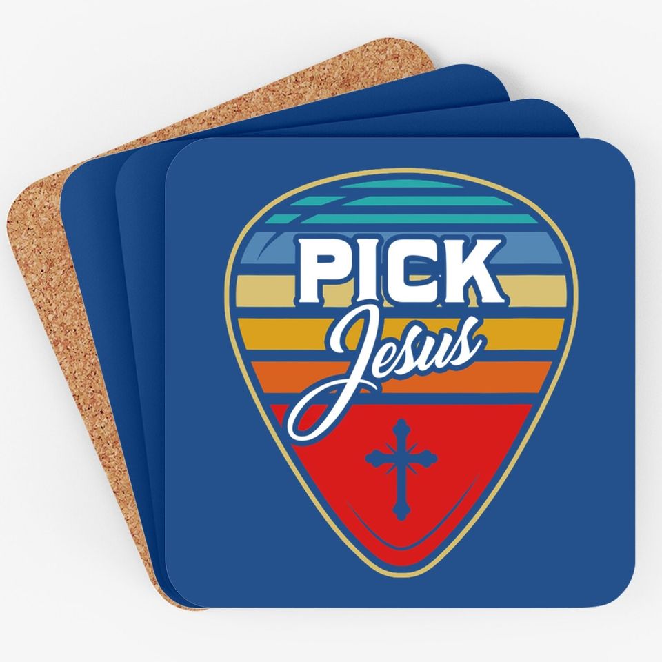 Pick Jesus Coaster