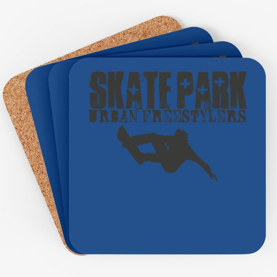Skate Park Skateboard Skateboarding Skater Gifts Coaster