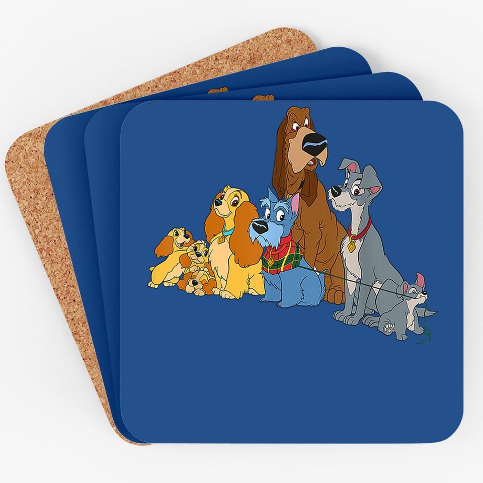 Lady And The Tramp Dogs Coaster
