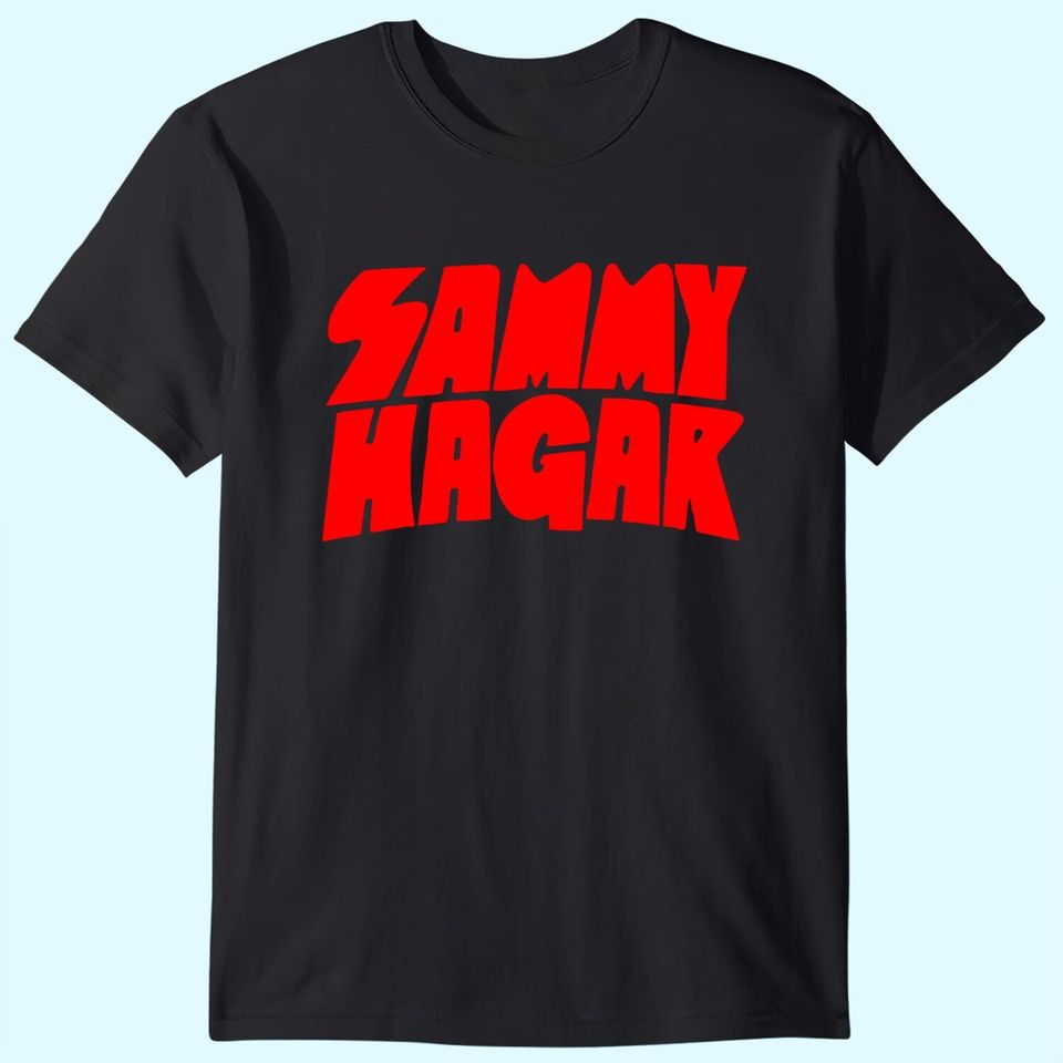 Katrina M Vaughn Men's SAMM Short Sleeve T-Shirts,Sammy Hagar Logo,Large