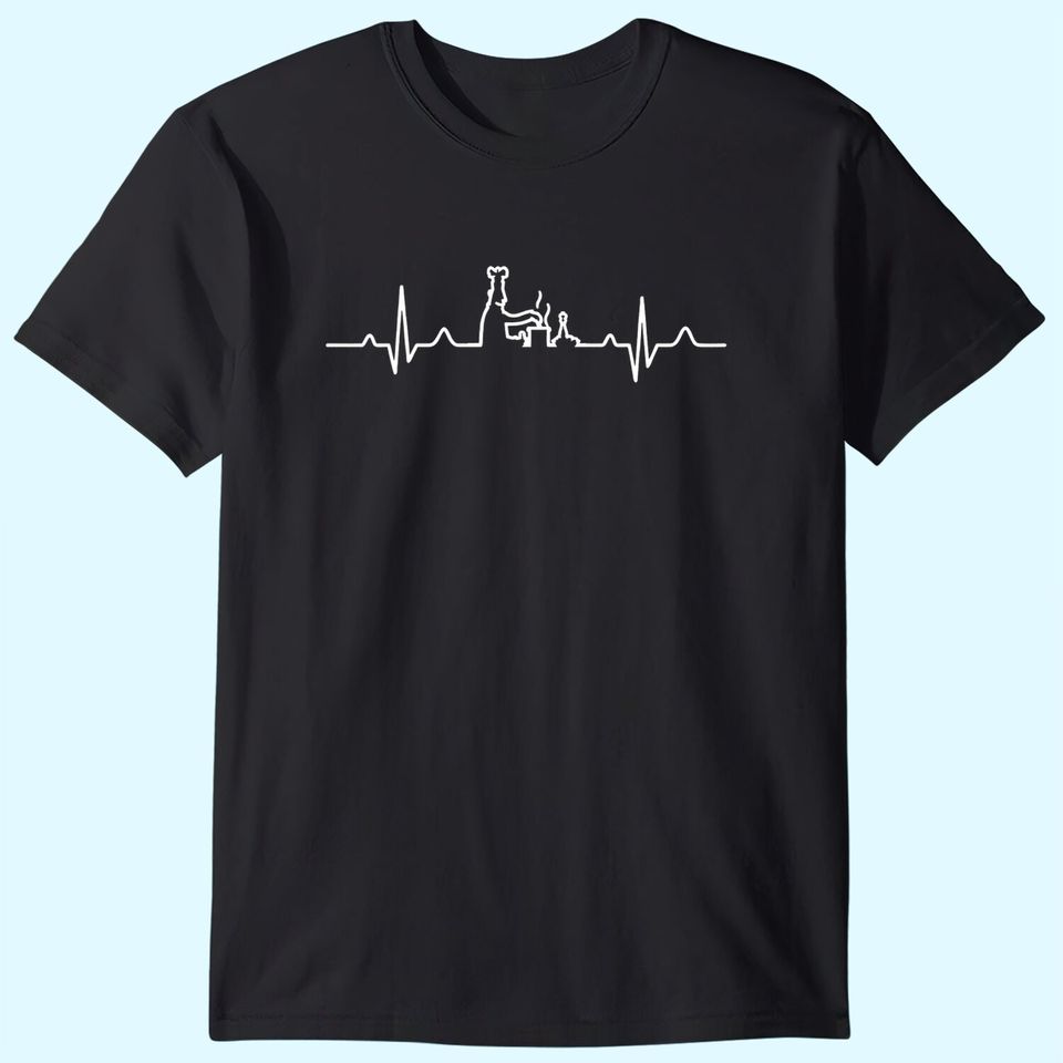 Cooking Heartbeat, Cooking Shirt, Chef Gift, Cooking Gift, Culinary Shirt