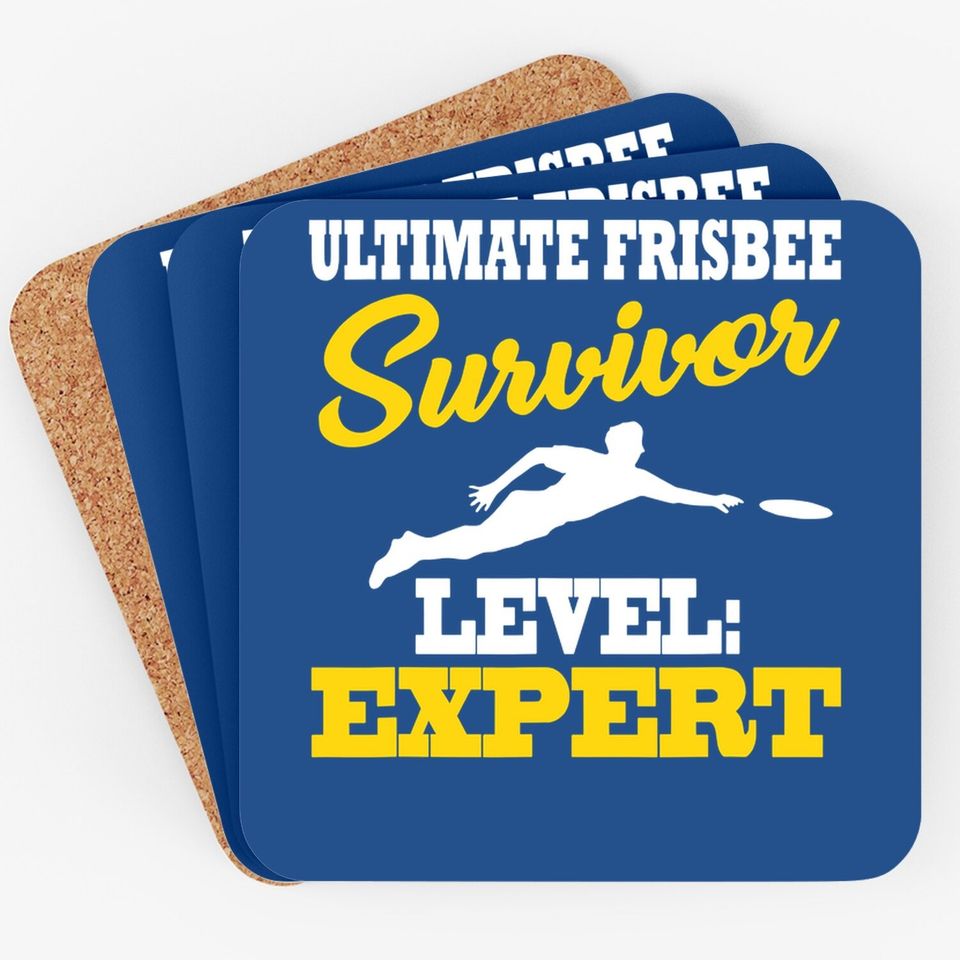 Ultimate Frisbee Expert Gift Coaster