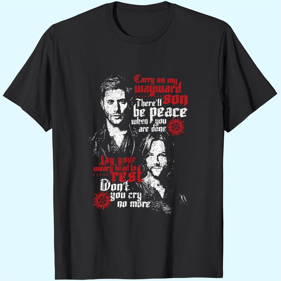 Dean and Sam Winchester Rebellious sons Unisex Tshirt