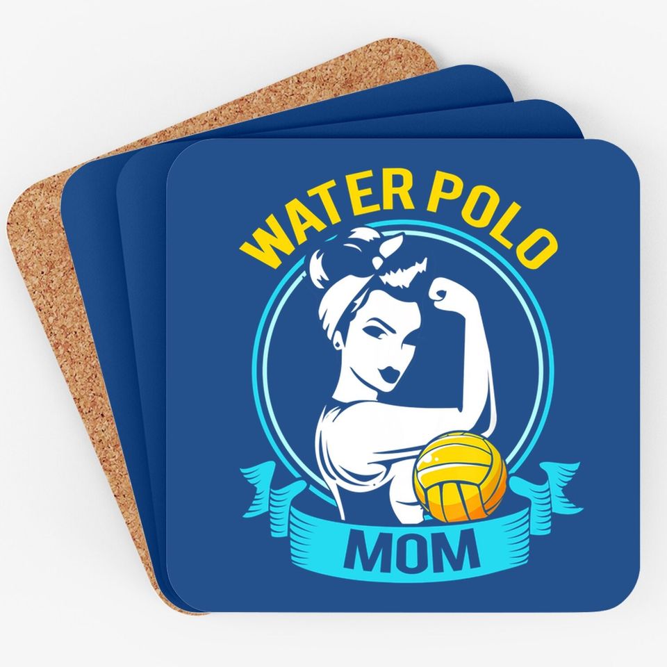 Water Polo Mothers Day Gift For Water Polo Mom Coaster