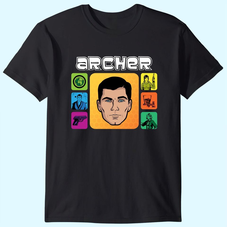 Nirvan Acher Sitcom Sterling Archer Cartoon Unisex Tshirt