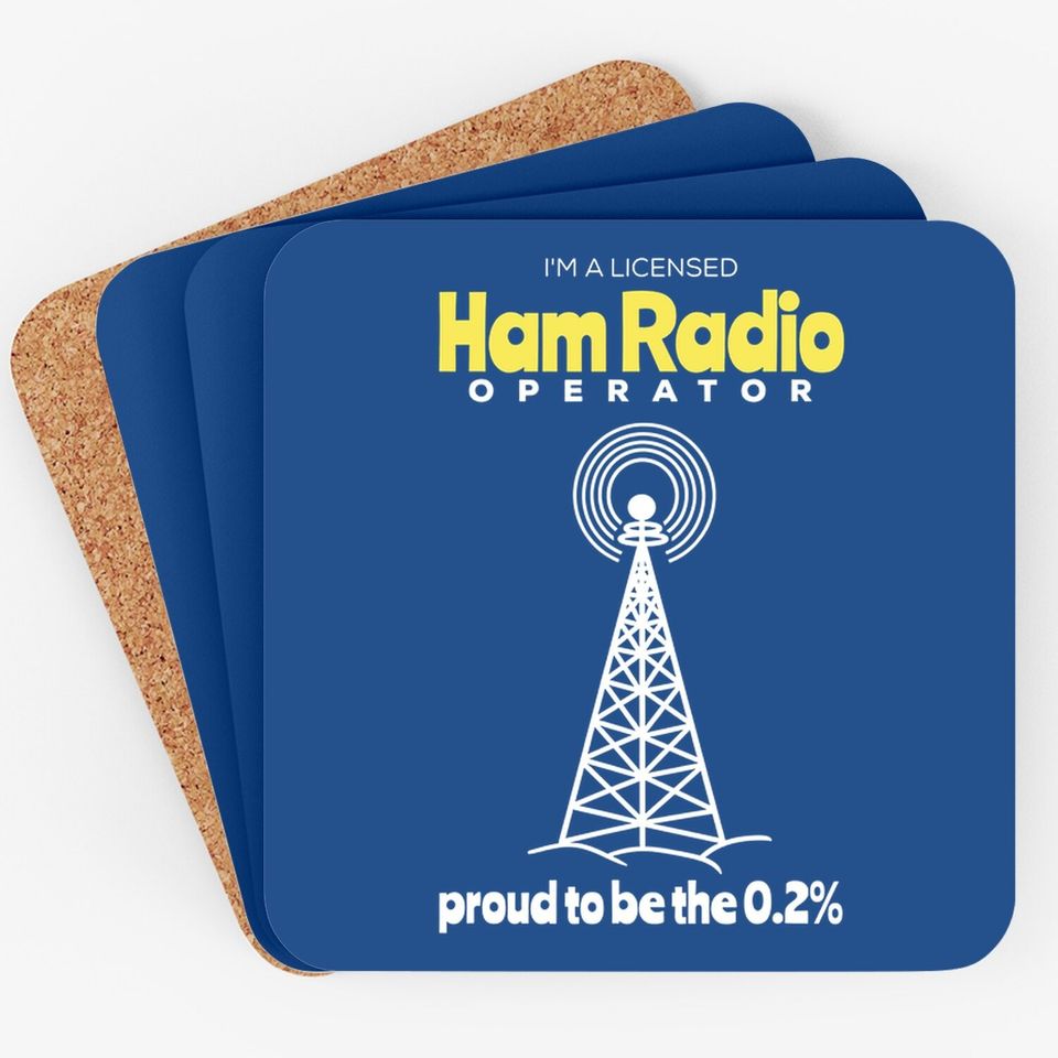 Ham Radio Gifts Amateur Radio Coaster