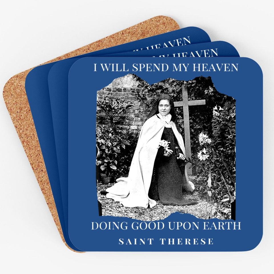 St Therese Of Lisieux Catholic Saint Quotes Coaster