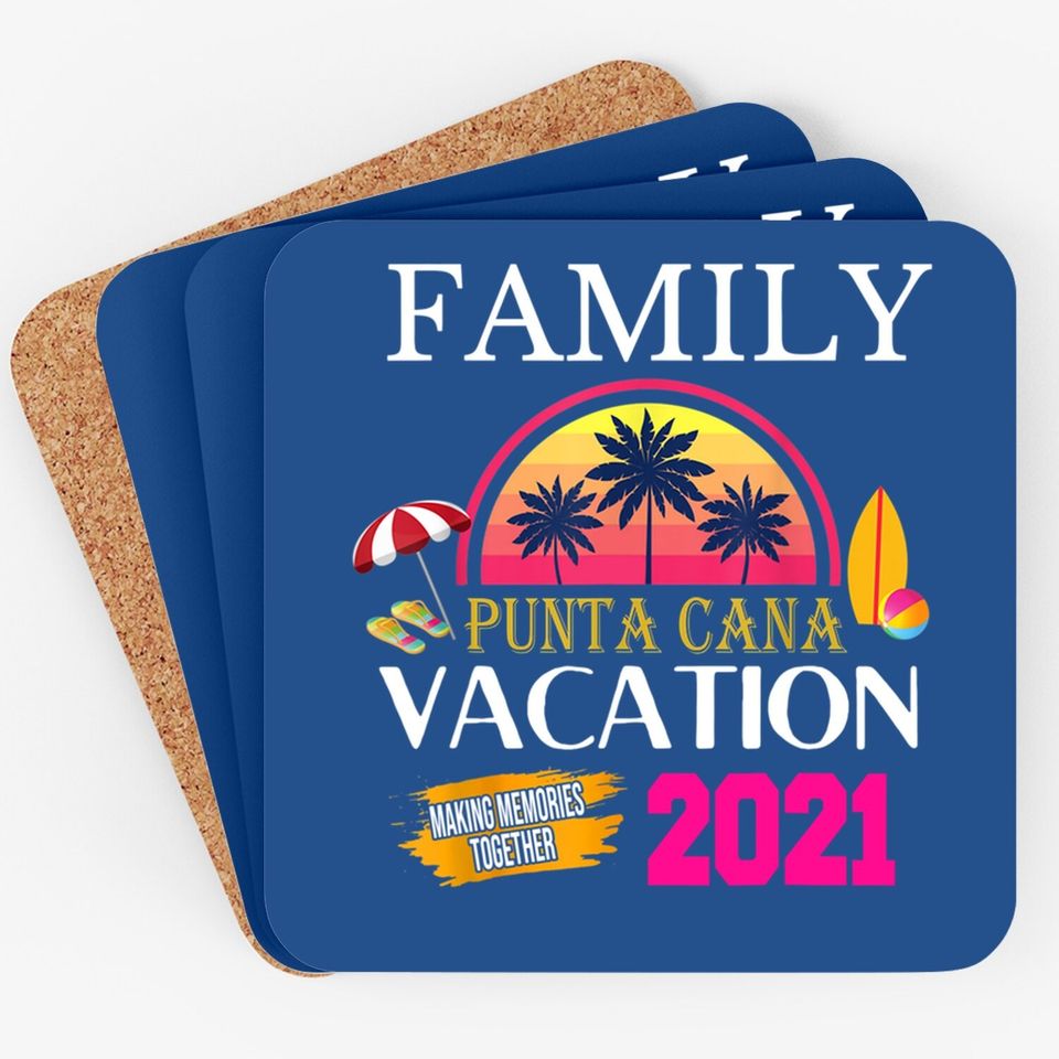 Punta Cana Family Vacation Matching Dominican Republic Coaster