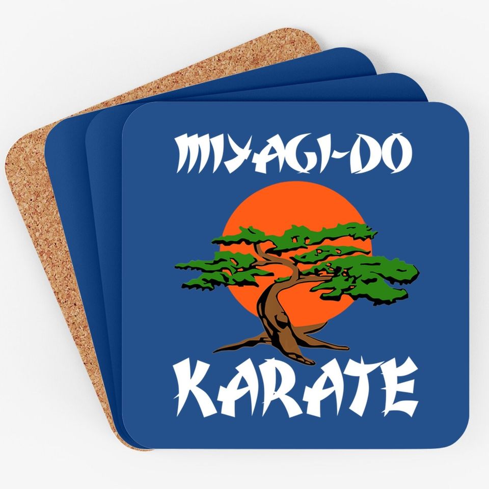 Vintage New Miyagi-do Karate Cool Bonsai Coaster