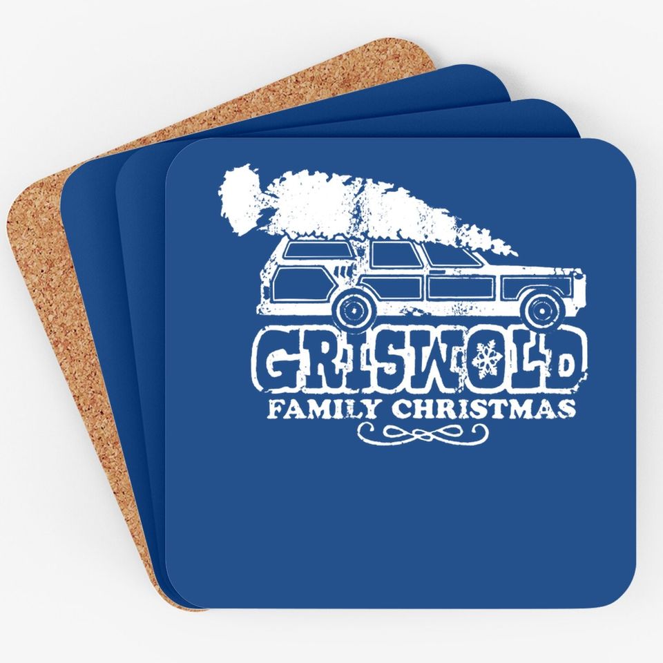 Griswold Family Funny Christmas Vacation Coaster