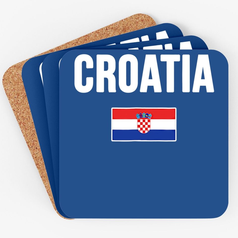 Croatia Coaster Flag