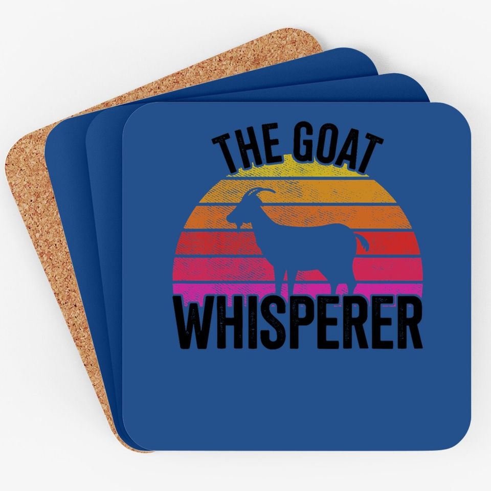 The Goat Whisperer Gift People Coaster