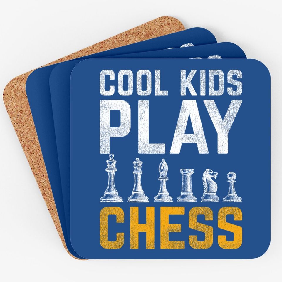 Cool Play Chess Coaster