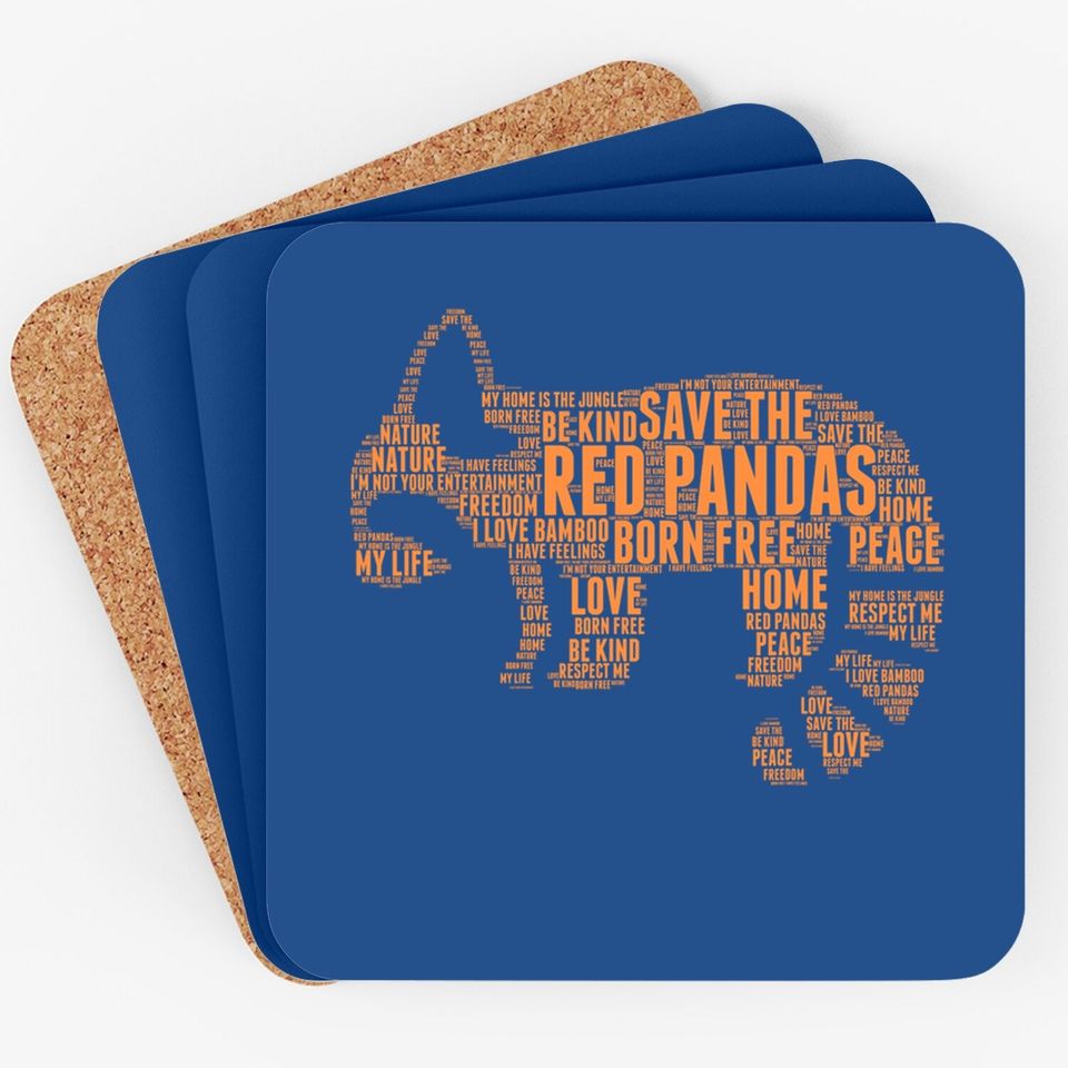 Save The Red Pandas Coaster
