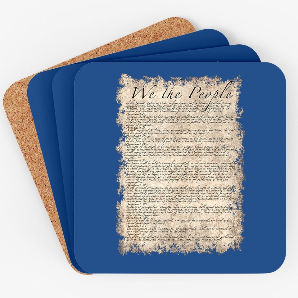 Bill Of Rights Us Constitution Coaster