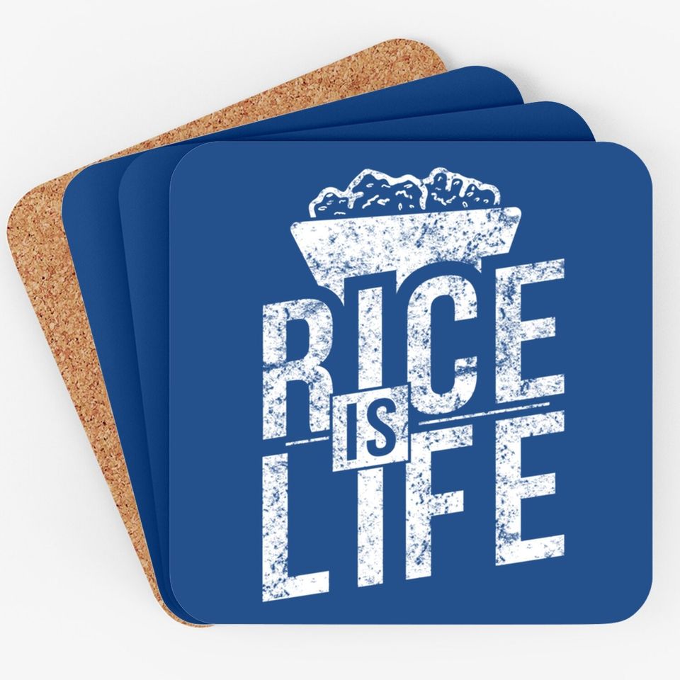Filipino Rice Is Life Coaster