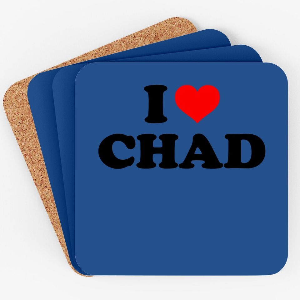 I Heart Chad Coaster
