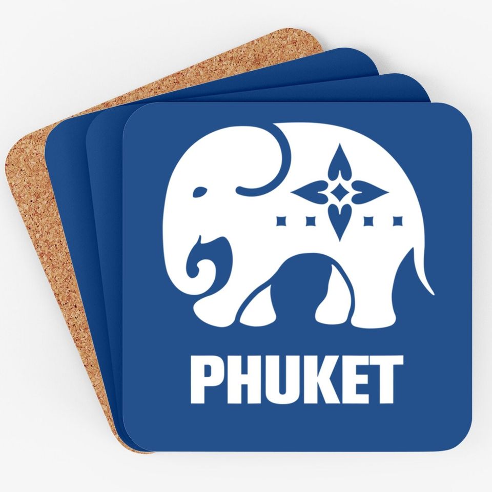 Escati Elephant Phuket Thailand Coaster