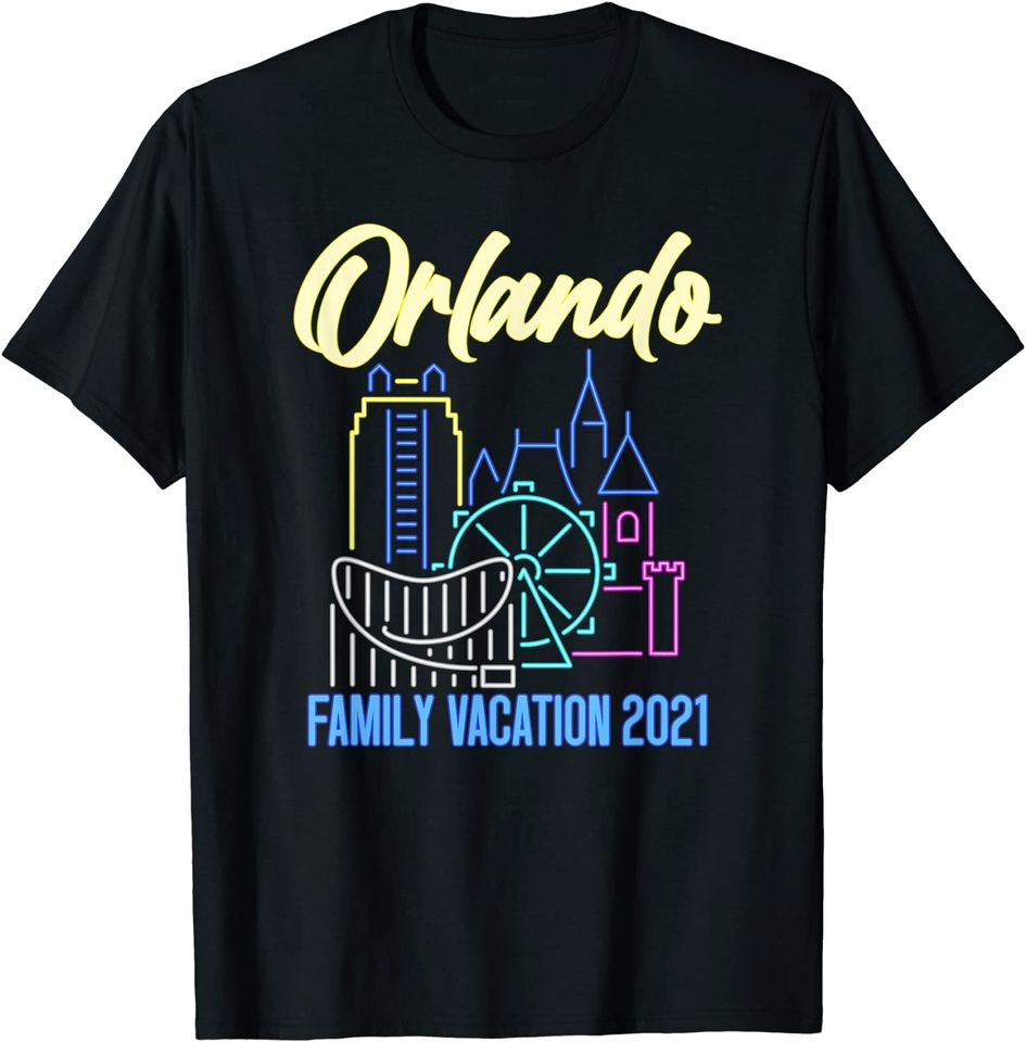 Family Vacation Orlando Matching Summer Vacation T-Shirt