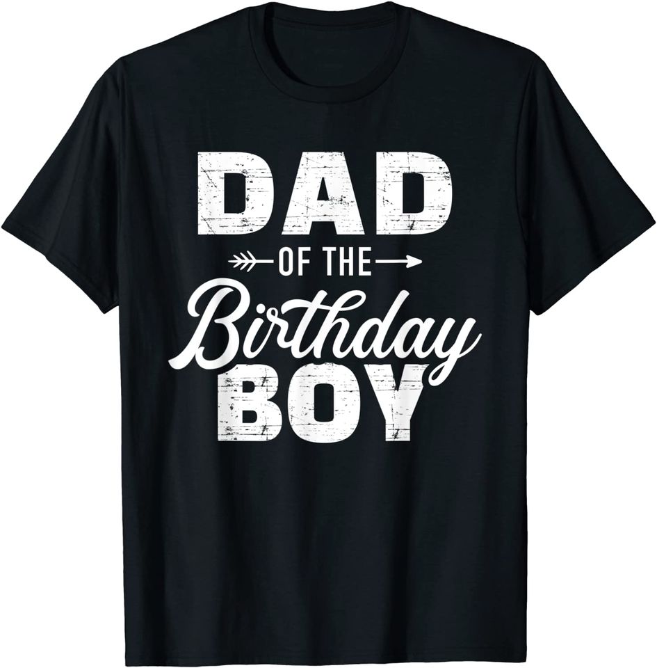Dad of the birthday boy matching family party T-Shirt