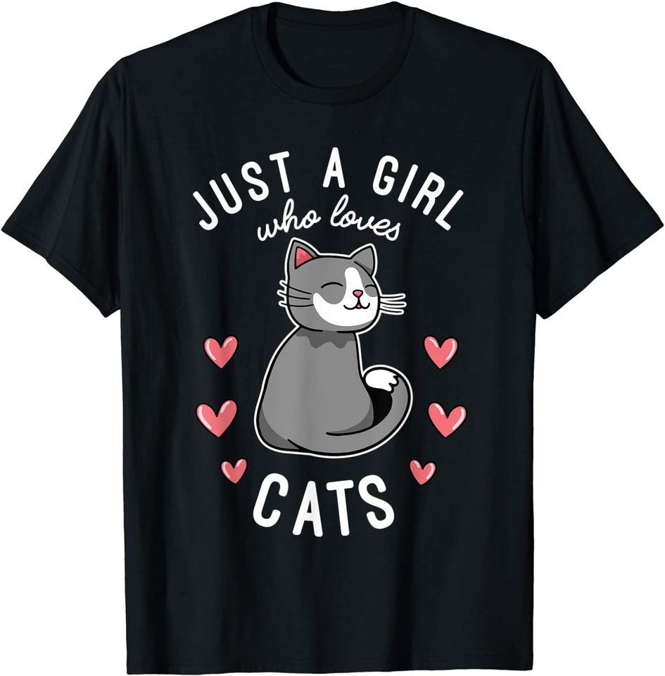 Cat Tshirt, Cat T Shirt Girls, Womens Cat Tees, Cat T-Shirt