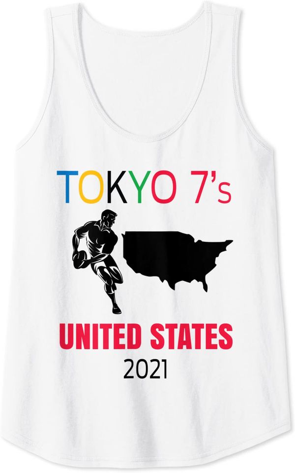 Tokyo 7's Rugby USA Sevens Rugby Tank Top