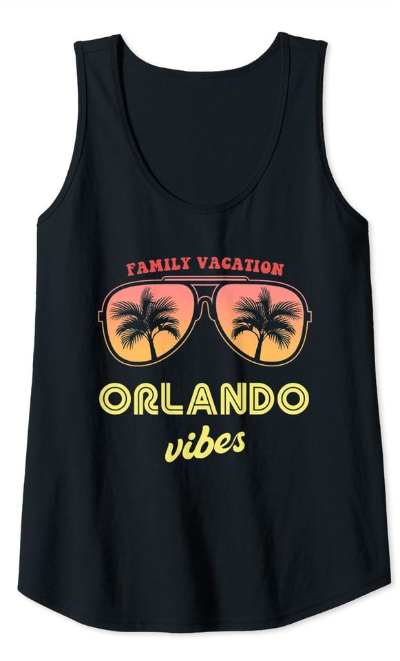 Orlando Summer Vibes Family Vacation Shirts 2021 Tank Top