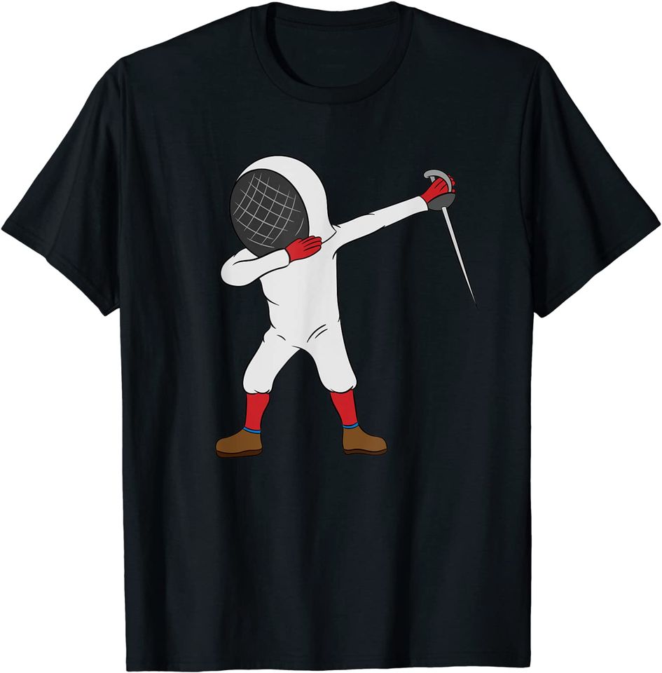 Dabbing Fencing Sports T-Shirt