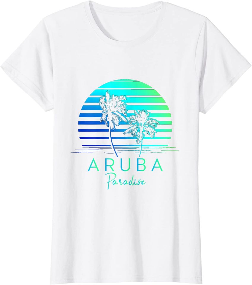 Aruba Beach Tropical Vibes Vacation Souvenir Hoodie