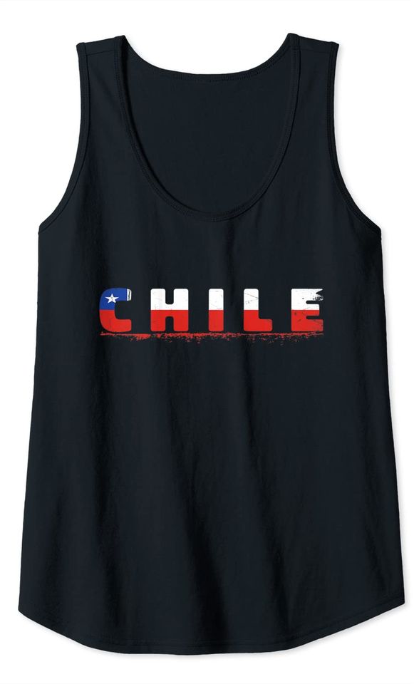 Chilean Flag Tank Top
