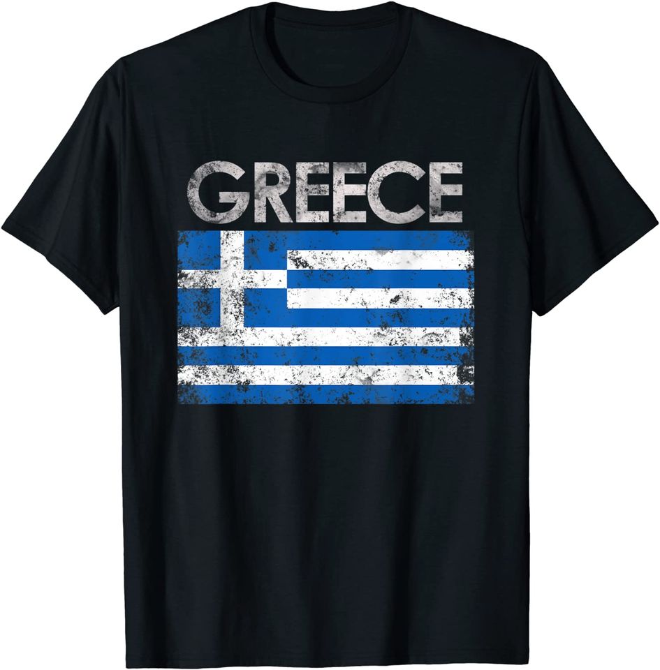 Greece Greek Flag Pride T Shirt