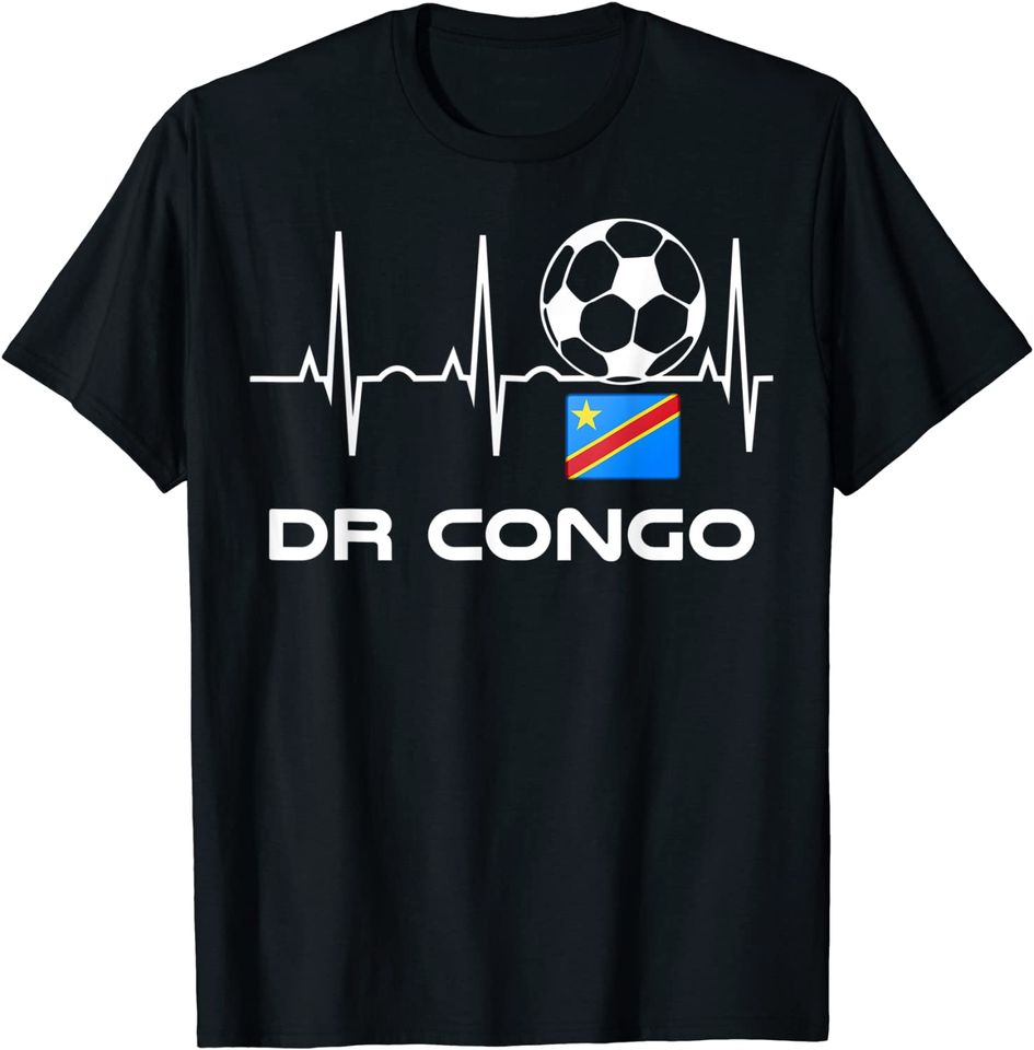 DRC Soccer Jersey Shirt Democratic Republic of the Congo Tee T-Shirt