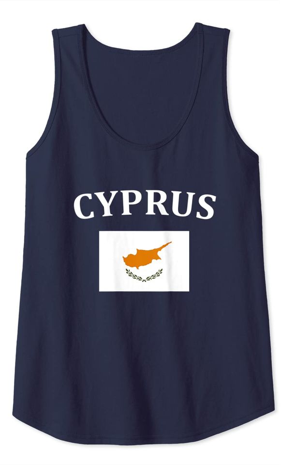 Cypriot Flag I'm Cypriot I love Cyprus Tank Top
