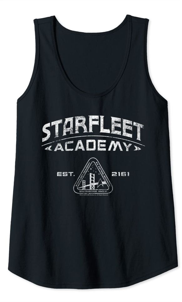 Star Trek Starfleet Academy 2161 Vintage Tank Top