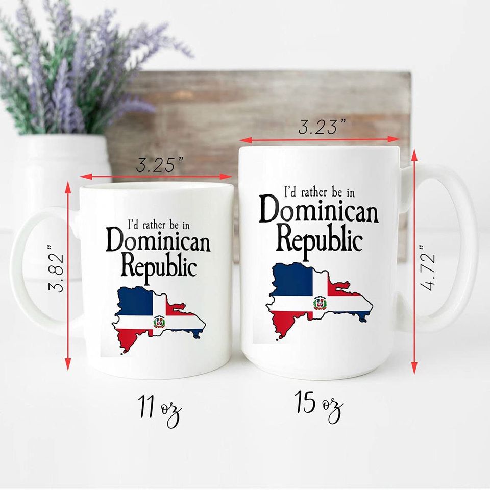Personalized Dominican Republic Gift Coffee Mug