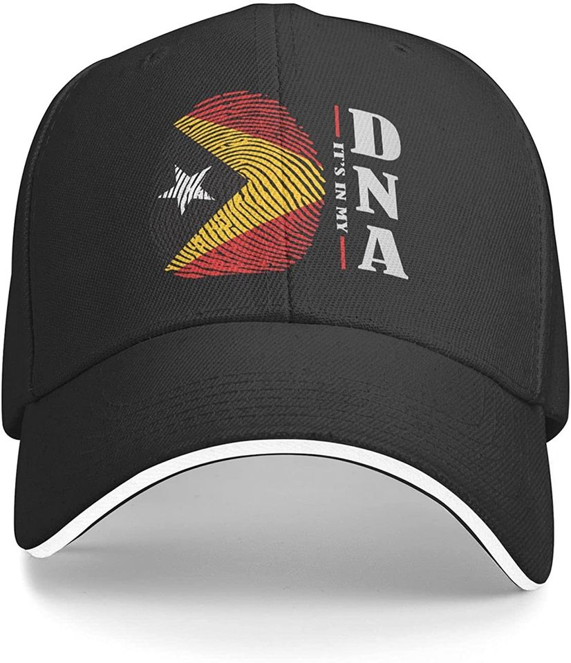 Its in My DNA East Timor Flag Baseball Cap