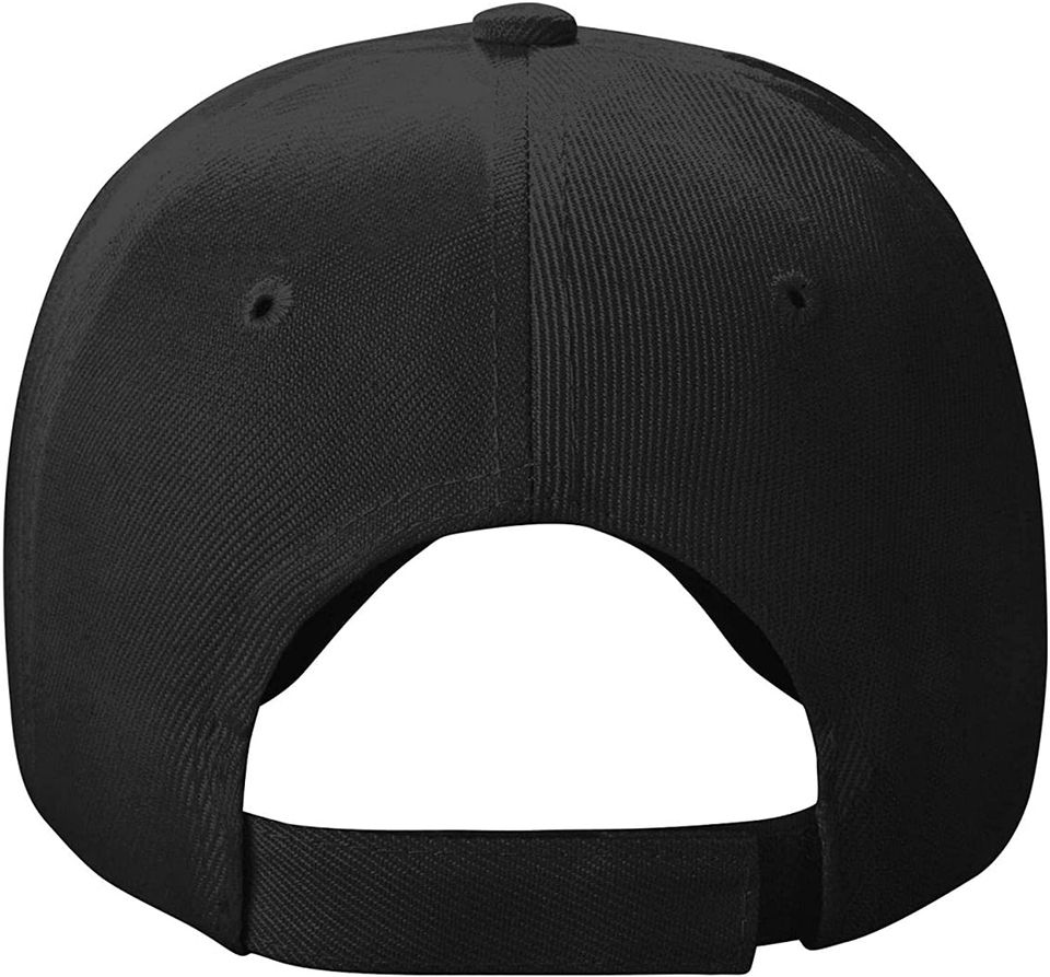 Cheetah Print Heart Hat Black Baseball Cap
