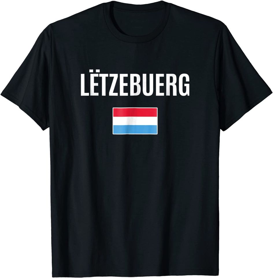 Luxembourg Flag T Shirt