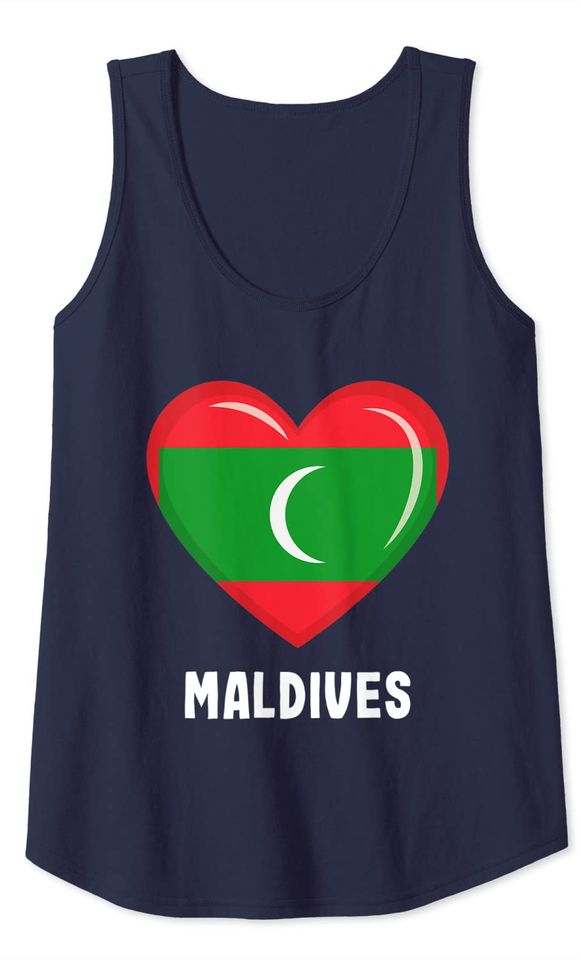 Maldives Flag Tank Top